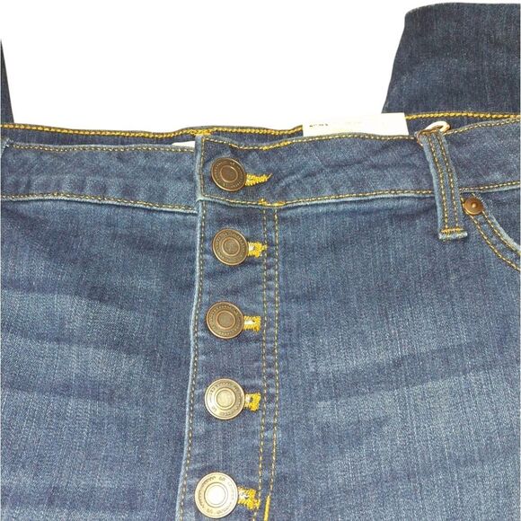 LC Lauren Conrad High Rise Skinny Ankle Jeans NWT - Picture 3 of 8